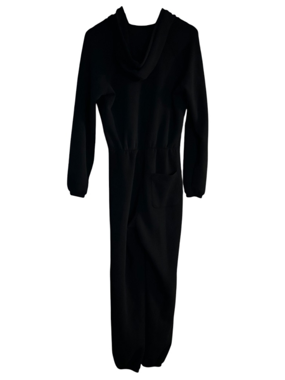 Spanx Airessentials V-neck Hooded Jumpsuit in Black, Small - Picture 6 of 8